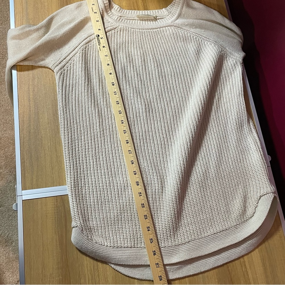 RD Style Women's Cream Knit Sweater - Picture 6 of 6